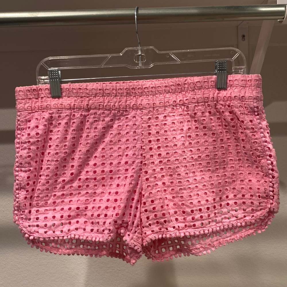 Lilly Pulitzer x target pink shorts